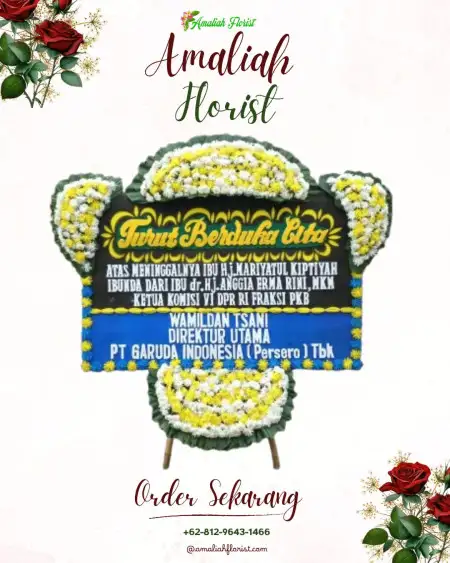 Papan Bunga Duka Menden